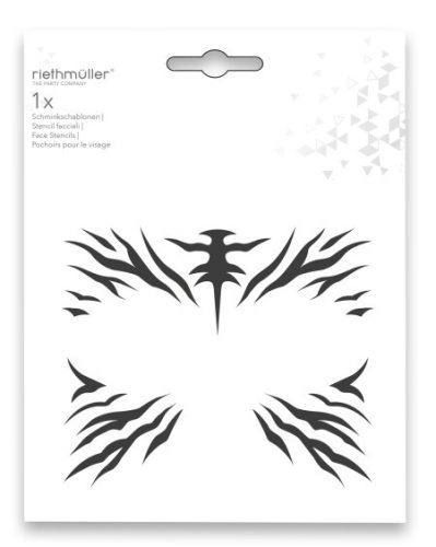 Tigris Black arc tetoválás