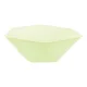 Zöld Vert Decor hatszögletű mélytányér 6 db-os 15,8 cm