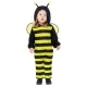 Méhecske Striped baba jelmez 6-12 hó