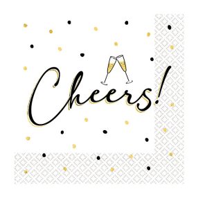 Cheers Dots szalvéta 16 db-os 33x33 cm