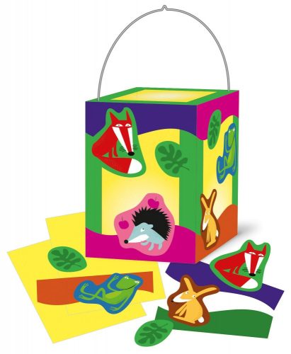 Állatos Colorful lampion 20 cm