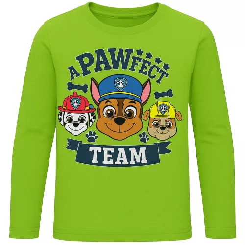 Mancs Őrjárat Pawfect gyerek hosszú póló, felső 3 - 8 év / 98 - 128 cm