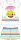 Baby Shark Wave gyerek rövid pizsama 2 - 6 év / 92 - 116 cm