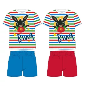 Bing Striped gyerek rövid pizsama 2 - 6 év / 92 - 116 cm