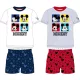Disney Mickey Faces gyerek rövid pizsama 3 - 8 év / 98 - 128 cm