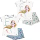 Disney Jégvarázs Elsa Smile gyerek rövid pizsama 4 - 9 év / 104 - 134 cm