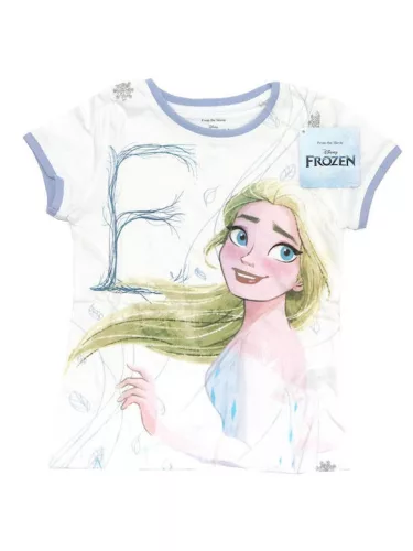 Disney Jégvarázs Elsa Smile gyerek rövid pizsama 4 - 9 év / 104 - 134 cm