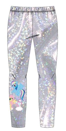 Én kicsi pónim Fluttershy hologrammos gyerek leggings 104-134 cm