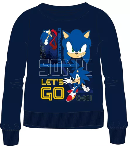 Sonic a sündisznó Go gyerek pulóver 4 - 12 év / 104 - 152 cm
