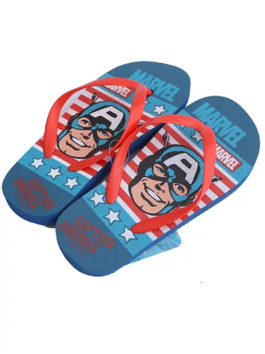 Bosszúállók Captain America gyerek papucs, Flip-Flop 28-35
