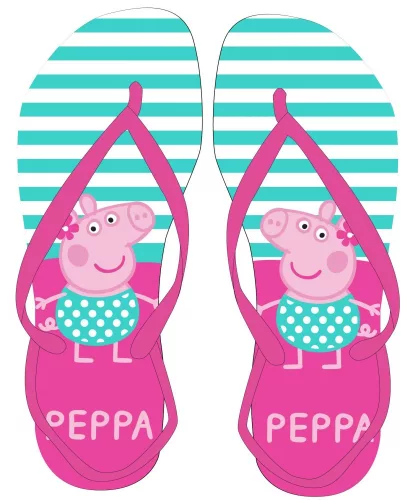 Peppa malac Dots Clothes gyerek papucs, Flip-Flop 24-29