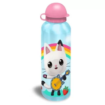 Gabi babaháza Rainbow alumínium kulacs ivókupakkal 500 ml