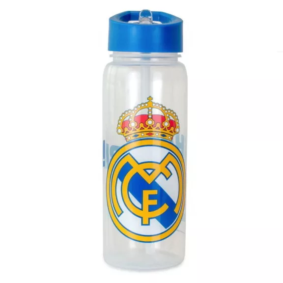 Real Madrid Hala műanyag szívószálas kulacs 600 ml