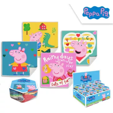   Peppa malac Pack mágikus kéztörlő arctörlő, törölköző 30x30cm