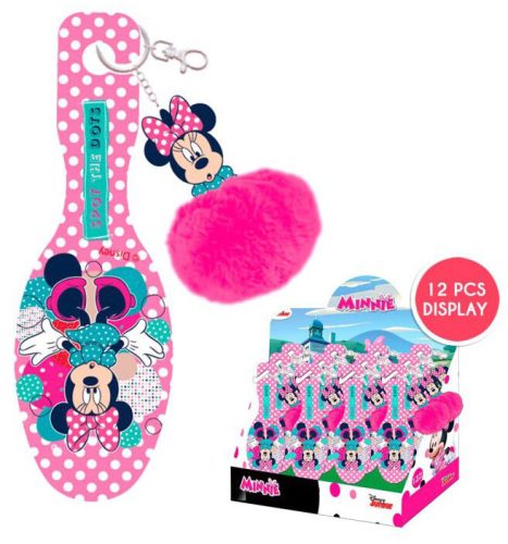 Disney Minnie mini hajkefe pompom dísszel