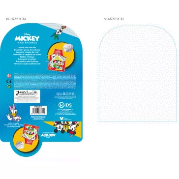   Disney Minnie and Mickey Karácsonyi gyerek kötény 2 darabos szett