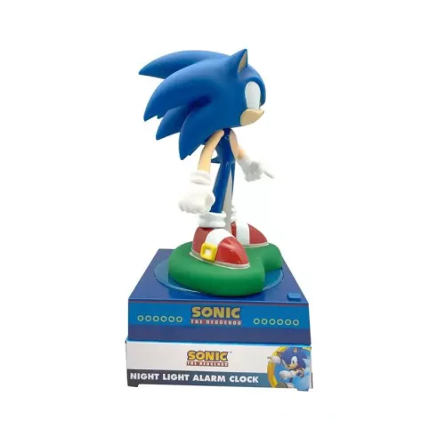 Sonic a sündisznó Blur 3D éjszakai lámpa és ébresztőóra