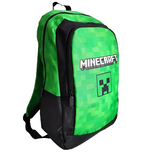 Minecraft Creepers iskolatáska, táska 40 cm