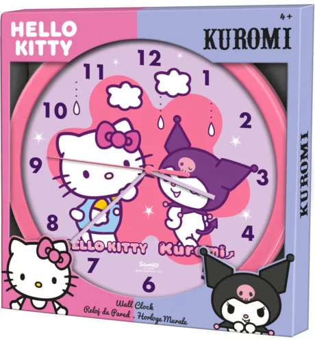 Hello Kitty Friends falióra 25 cm
