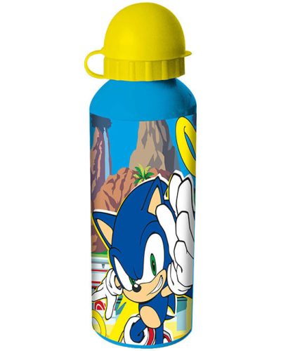 Sonic a sündisznó Prime alumínium kulacs 500 ml