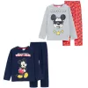 Disney Mickey Star gyerek hosszú pizsama 3 - 8 év / 98 - 128 cm