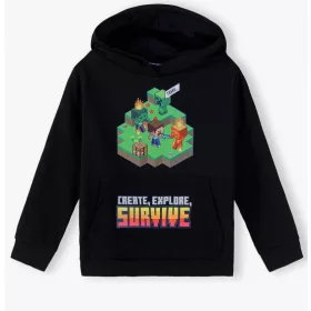 Minecraft Survive gyerek pulóver 6 - 12 év / 116 - 152 cm