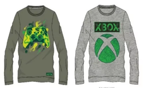 Xbox Joystick gyerek hosszú ujjú póló, felső 6 - 12 év / 116 - 152 cm