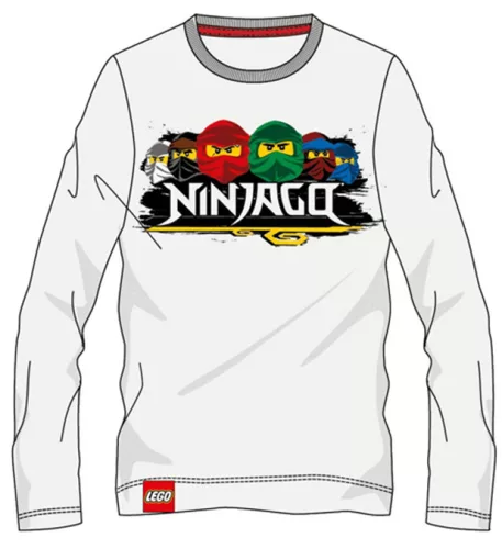 Lego Ninjago Team gyerek hosszú ujjú póló, felső 3 - 8 év / 98 - 128 cm