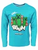 Minecraft Creeper gyerek hosszú ujjú póló, felső 6 - 12 év / 116 - 152 cm