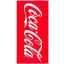 Coca-Cola Red fürdőlepedő, strand törölköző 70x140cm (Fast Dry)