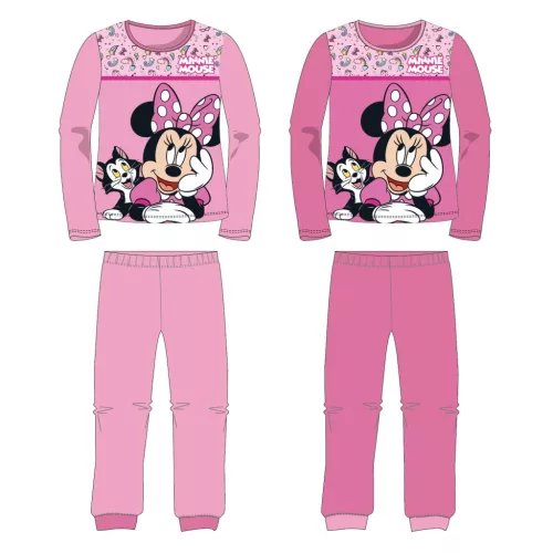 Disney Minnie Figaro gyerek hosszú pizsama 3 - 8 év / 98 - 128 cm