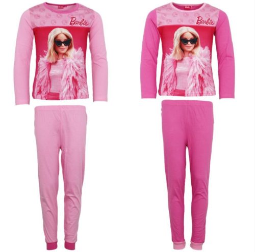 Barbie Elegant gyerek hosszú pizsama 3 - 8 év / 98 - 128 cm
