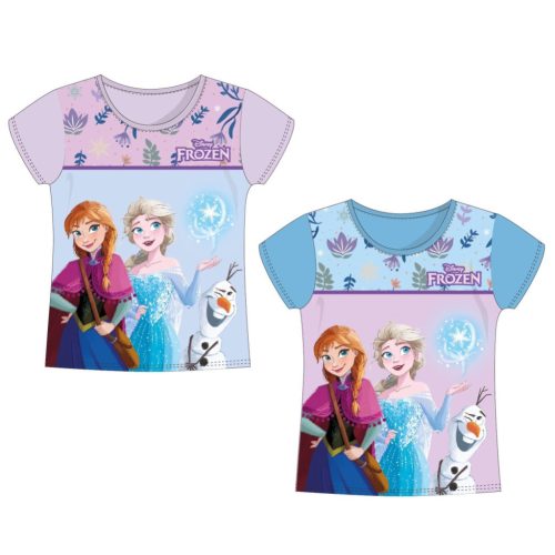 Disney Jégvarázs Sisters gyerek rövid póló, felső 3 - 8 év / 98 - 128 cm