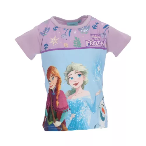 Disney Jégvarázs Sisters gyerek rövid póló, felső 3 - 8 év / 98 - 128 cm