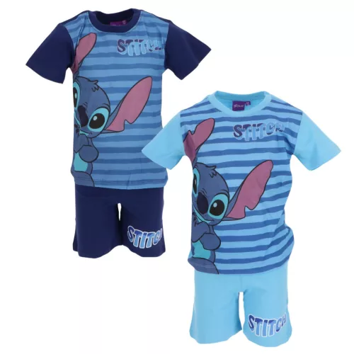 Disney Lilo és Stitch, A csillagkutya Confident gyerek rövid pizsama 3 - 8 év / 98 - 128 cm