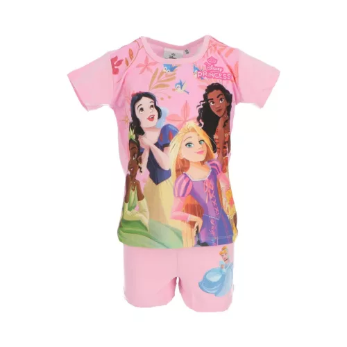 Disney Hercegnők Friendship gyerek rövid pizsama 2 - 6 év / 92 - 116 cm