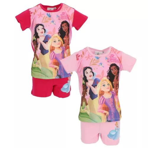 Disney Hercegnők Friendship gyerek rövid pizsama 2 - 6 év / 92 - 116 cm