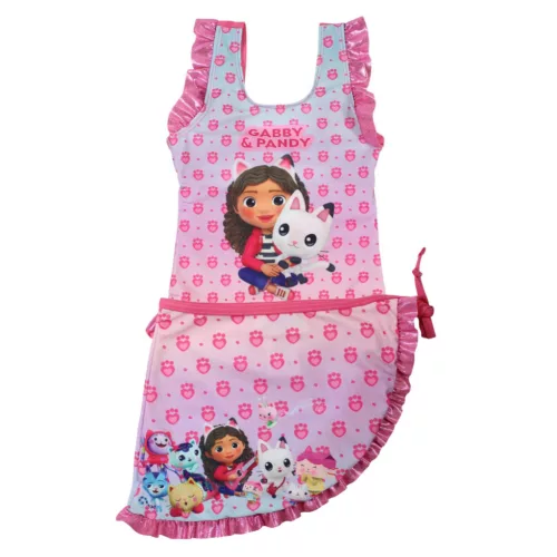 Gabi babaháza Pandy gyerek fürdőruha és sarong szett 3 - 8 év / 98 - 128 cm