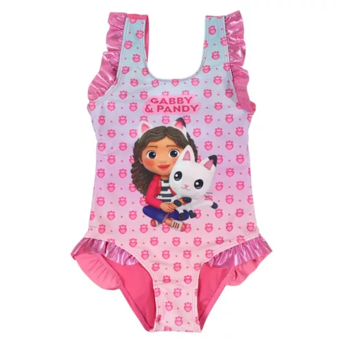 Gabi babaháza Pandy gyerek fürdőruha és sarong szett 3 - 8 év / 98 - 128 cm