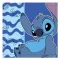 Disney Lilo és Stitch, A csillagkutya Ocean Waves kéztörlő, arctörlő, törölköző 30x30cm