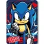 Sonic a sündisznó Energy Throw polár takaró 100x140cm
