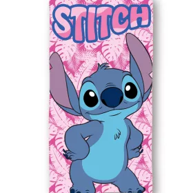   Disney Lilo és Stitch, A csillagkutya Pink Paradise fürdőlepedő, strand törölköző 70x140cm (Fast Dry)