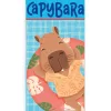 Kapibara Float Fun fürdőlepedő, strand törölköző 70x140cm (Fast Dry)