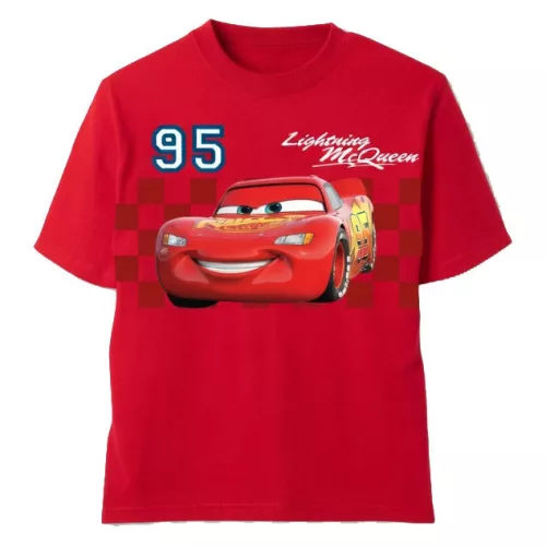 Disney Verdák Fast Lane gyerek rövid póló, felső 2 - 6 év / 92 - 116 cm