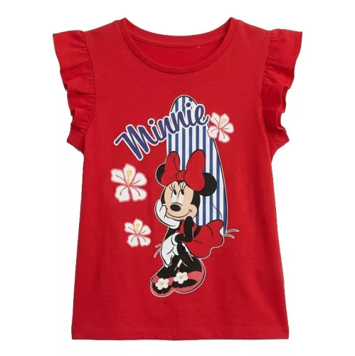 Disney Minnie Fun in the Sun gyerek rövid póló, felső 3 - 8 év / 98 - 128 cm
