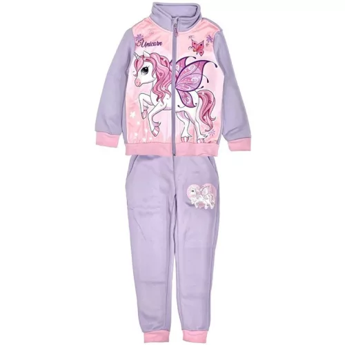 Unikornis Purple gyerek melegítő, jogging szett 3 - 8 év / 98 - 128 cm