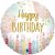 Happy Birthday Candle mini fólia lufi 19 cm (WP)