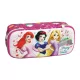 Disney Hercegnők Strong 2 rekeszes tolltartó 26 cm