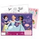 Disney Hercegnők Your World A/4 spirál vázlatfüzet 40 lapos matricával