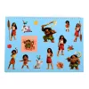 Disney Vaiana Together Again A/4 spirál vázlatfüzet 40 lapos matricával